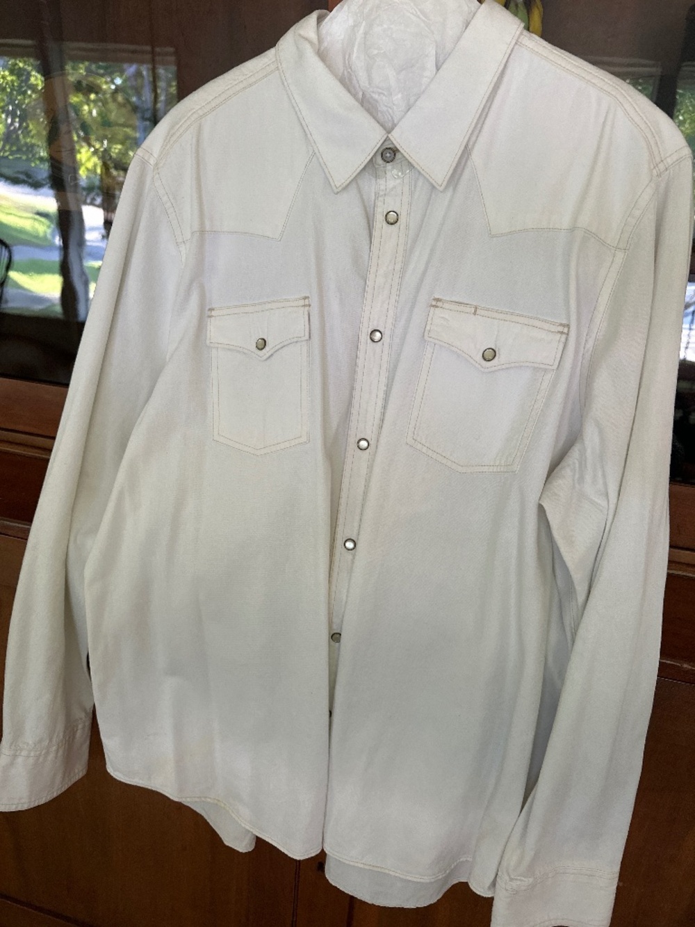 Tecovas Men’s Pearl Snap Button Down Shirt
